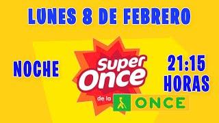 Resultados Super Once Noche del Lunes 8 de Febrero del 2021