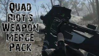 Quad Riot's Weapon Merge Pack - Fallout 4 mods