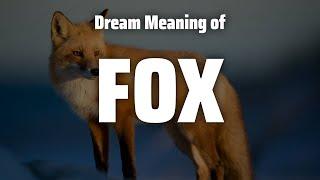 Fox Dream Meaning & Symbolism