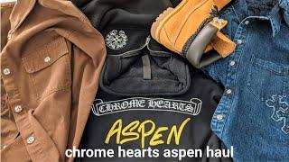 [closet check] CHROME HEARTS aspen haul (timbs, hoodies, buttonups, pullovers)