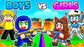 BOYS vs GIRLS Roblox Rivals!