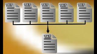 How To Merge Or Combine Multiple Files Into A Single File