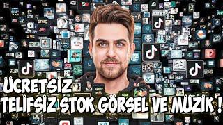 VİDEOLARINIZ İÇİN SINIRSIZ TELİFSİZ STOK VİDEO, ŞARKI, FOTOĞRAF BULMA SİTELERİ !!