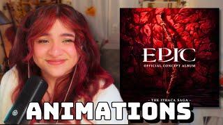 Reacting to The Ithaca Saga ANIMATIONS | Epic the Musical