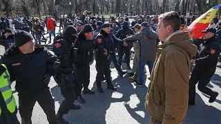 Polícia da Moldávia detém grupo pró-russo em dia de novos protestos antigoverno