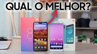 Xiaomi Mi A2 vs Mi 8 Lite - QUAL O MELHOR PRA VOCÊ?