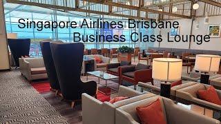 Singapore Airlines Brisbane Business Class lounge