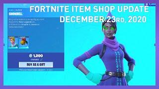 Fortnite Item Shop *NEW* SNOWBELL SKIN! [December 23rd, 2020] (Fortnite Battle Royale)