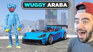 MAVI YARATIK ARABADAN ÇIKTI YAKALADIM - GTA 5 MODS
