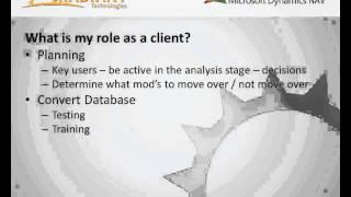 Upgrading Dynamics NAV - Whats My Role as a Client