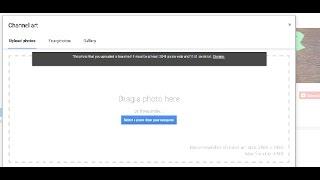 how to resize image for youtube channel art
