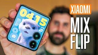 Xiaomi Mix Flip Hands-on | Leica Camera  Big Battery  Huge Cover Screen 