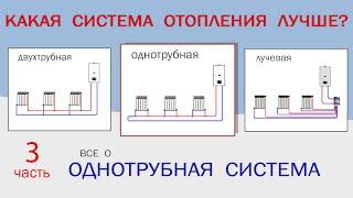 Какая система отопления лучше?  ч3 однотрубная