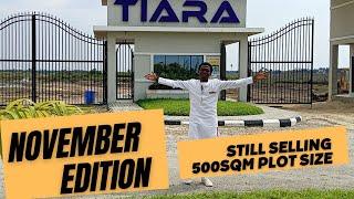 LAND FOR SALE IN IBEJU LEKKI LAGOS. NOVEMBER UPDATE ON TIARA ESTATE BY AMEN ESTATE DEVELOPMENT