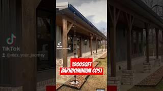 "Cost to Build a 1200 Sqft Barndominium Home: Breakdown & Estimates"