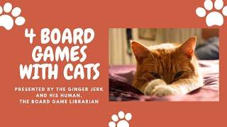 4 Board Games With Cats