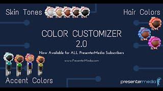 PresenterMedia Customizer 2.0 is now live and free to all PresenterMedia Subscribers