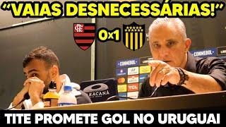 "VAIAS DESNECESSÁRIASS": ROSSI CRITICA TORCIDA DO FLAMENGO APÓS DERROTA! TITE PROMETE GOL NO URUGUAI