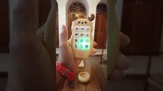 CUTE LEARNING PHONE TOY #cutephone #satisfying #chickensound #soundeffects #phonetoy