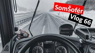 PRVÝ DECEMBER, PRVÝ DEŇ NA SNEHU   // SomŠofér // SK TRUCK VLOG 66