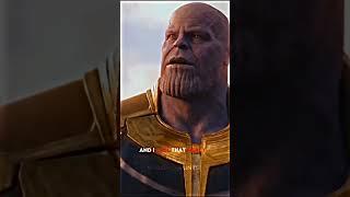 Marvel Best Quotes Edit || Thanos Best Ever Lines || #marvel #mcu #shorts #marvelcinematicuniverse