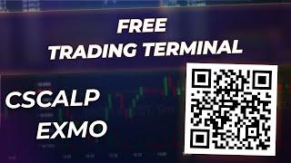 Connecting CScalp to EXMO Exchange | Free Trading Terminal