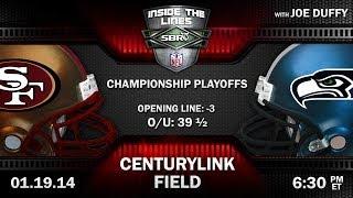 San Francisco 49ers vs Seattle Seahawks NFC Championship Preview: NFL Playoffs Picks w/ Duffy, West