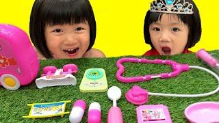 đồ chơi khám bệnh bác sĩ , giả vờ làm doctor khám bệnh cho bé Ruby . toys for kids