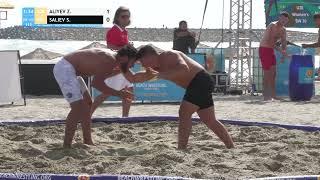 Round 1 Men's BW - +90 kg: Z. ALIYEV (AZE) v. S. SALIEV (BUL)