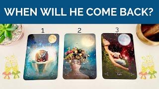  WHEN WILL THEY COME BACK TO YOU?  PICK A CARD LOVE TAROT READING   TWIN FLAMES  SOULMATES