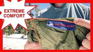 "Ultimate Down Puffy Blanket Review: Embrace the Perfect Backpacking and Camping Comfort Gear!"