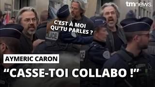 Aymeric Caron interpellé par des militants Reconquête à Orléans ! La Palestine avant la France ?