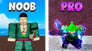 Blox fruits, Noob To Pro as Zoro but all NPCs are Alive PT2