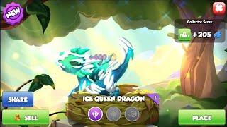 Hatched Legendary Ice Queen Dragon | Dragon of the Month | Dragon Mania Legends