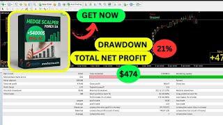 Hedge Scalper V24.2 EA MT4 (2024) – Powerful Hedging & Scalping Forex Robot