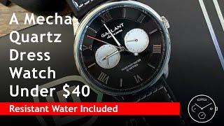 A Mecha-Quartz Dress Watch Under $40, Resistant Water Included