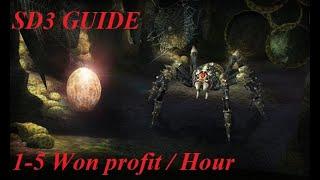 Metin2 Won Farming Guide part3: SD3 leveling up | 5 WON / HOUR