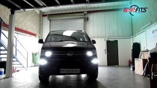 VW T5 1 LED DRL lights ZGB7E0052191 fitted