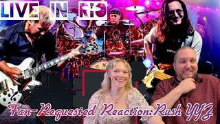 Fan Requested Reaction: Kayla & Eddie React to Rush YYZ:Live in Rio   Eddie Converts to Rush Fan