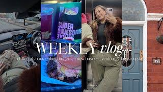 weekly vlog...let's catch up, house update & an exciting new business venture