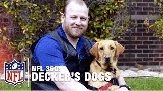 Deckers Dogs: Eric Decker's Foundation For Disabled Vets | NFL 360