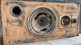 Restoration speaker Technics SB-2170 audio broken | Restore old speaker antique Japanese