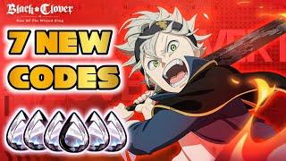 Black Clover Mobile Redeem Codes - New Black Clover M Codes 2024 -How To Redeem Black Clover M Code