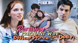 Runaway Sweetheart Pregnant Wife,Officer Prince came to my Door! #movie #drama #love #netflix #trend