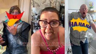 Best Troll Scare Cam Priceless Reactions #08  Scare Pranks TikTok  Jump Scare  Funny Compilation