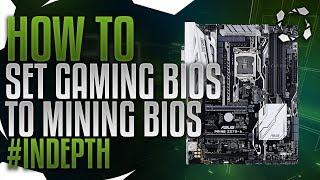 How To Turn Game Bios Into Mining Bios Z170/Z270 To Recognize All Your GPUs #INDEPTH Series