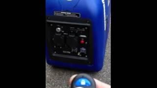 New Hyundai HY 3000SEi Petrol Inverter Leisure Generator Fails First Start with Crackle Bang & S