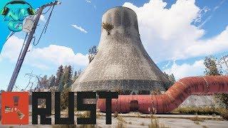 2 Men 1 Base RUST - Take the Power Plant for ALL it can Offer Including Radiation! RUST E2