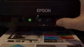 Epson L210: It is nearly time to reset the ink levels