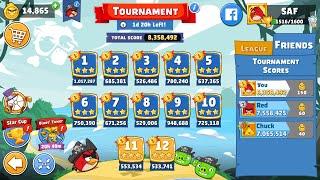 Angry Birds Friends. Tournament (11.01.2025). All levels 3 stars. Passage from Sergey Fetisov